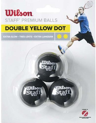 Wilson 3-Ball 2 kropki żółte